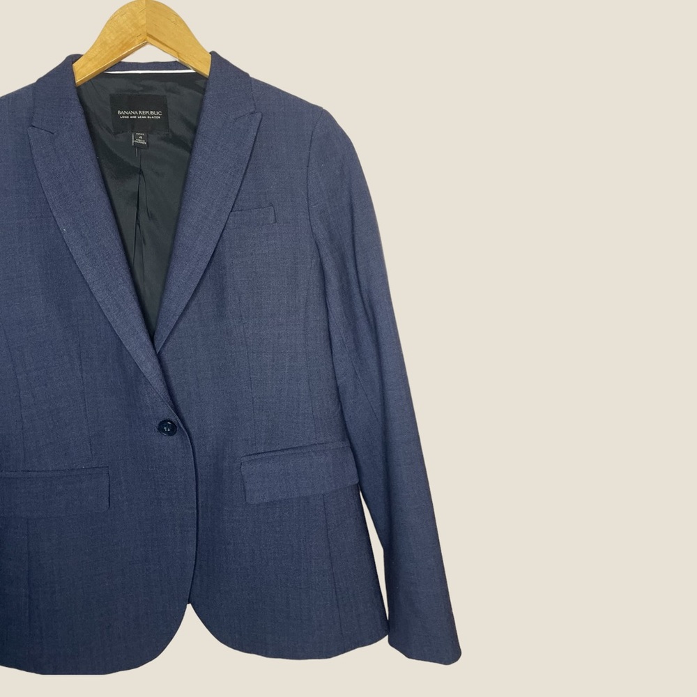 Banana Republic Navy Suit Jacket